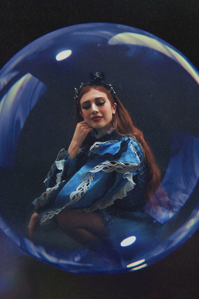 Zuzu Valla tainted magazine editorial 01